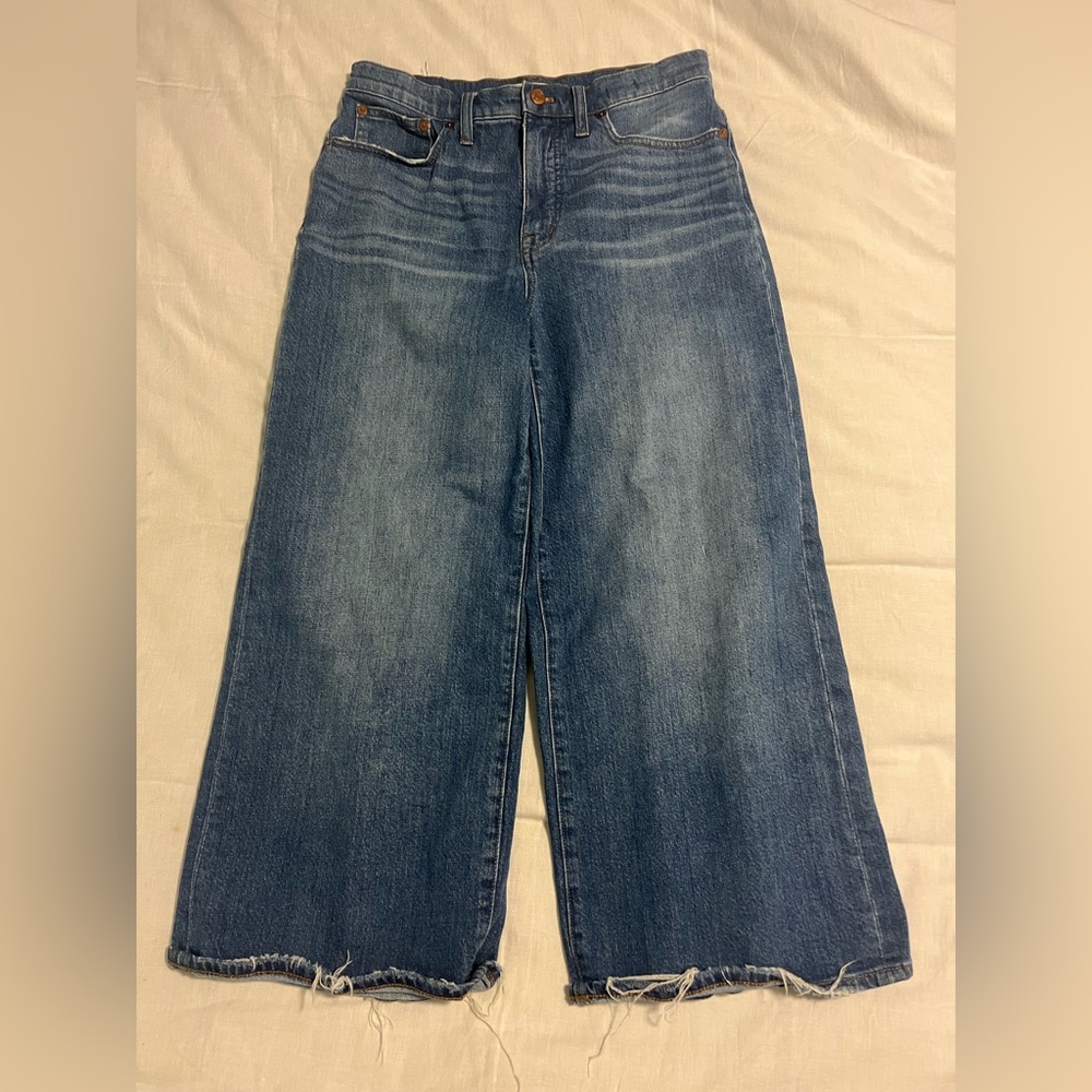 Madewell Wide Leg Crop Jean